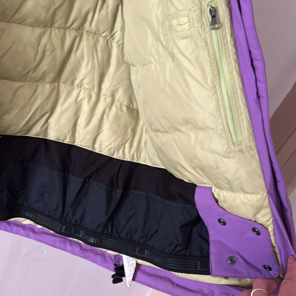 LL bean down ski jacket - Picture 5 of 6